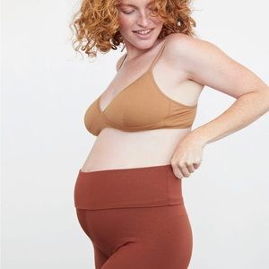 STORQ Signature Maternity Leggings in Cinnamon